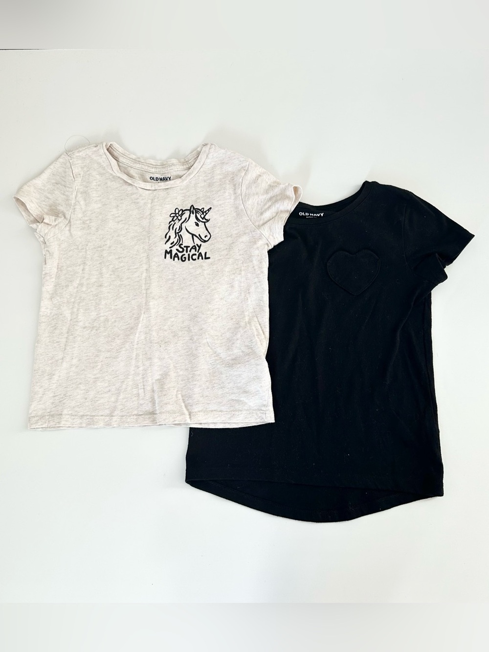 Old Navy Girls Stay Magical Unicorn Short Sleeve Shirt Bundle